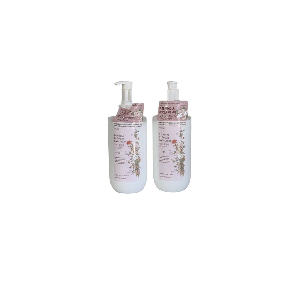 Glamfox  Ginseng Collagen Body Lotion 16.9 Fl.oz ~2pk